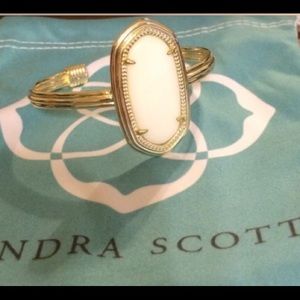Kendra Scott White Graham Cuff - NWT